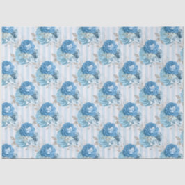 Papel De Seda Blue Floral Series Design 11