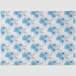 Papel De Seda Blue Floral Series Design 6