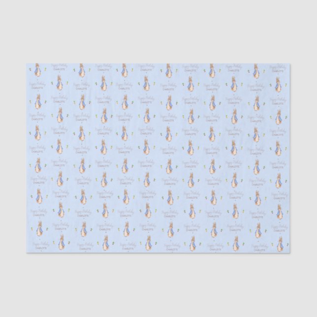 Papel De Seda Blue Peter the Rabbit (Frente )