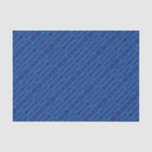 Papel De Seda Blue sapphire weave, seamless geometric pattern