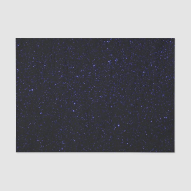 Papel De Seda Blue Sparkle-Black (Frente )