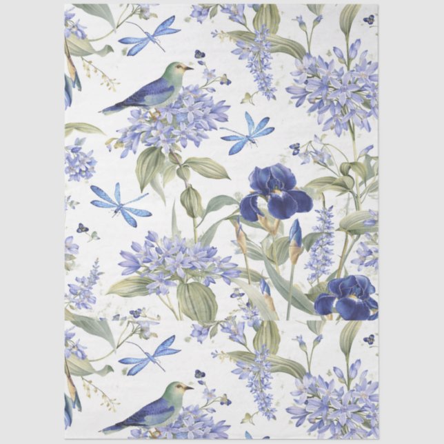 Papel De Seda BlueBirds  (Frente )