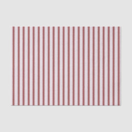 Papel De Seda Blush Pink Red Stripes Christmas