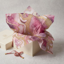 Blush Rosa e Dourado Brilho Ágata Geodo Arte Fluid