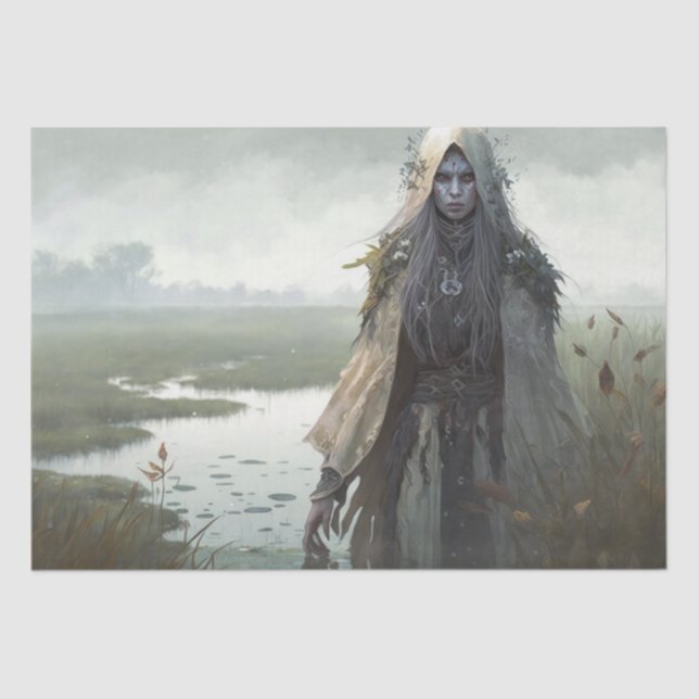 Papel De Seda Bog Witch - Liches e Ghouls (Frente )