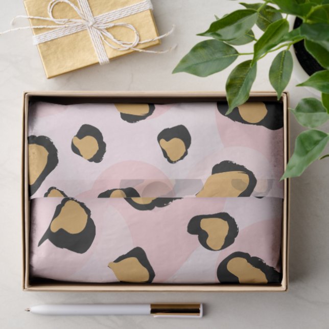 Papel De Seda Boho Animal Pattern (Presente)