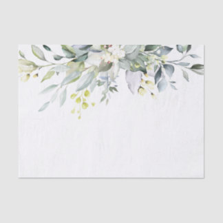 Papel De Seda Boho Floral