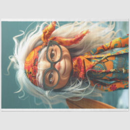 Papel De Seda Boho Hippie Grama