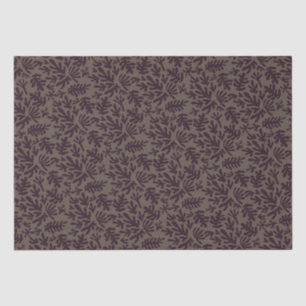 Papel De Seda Boho Matisse Formas Botânicas Padrão Neutro