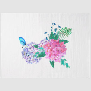 Papel De Seda Boho Skull and Flowers Series Design 13