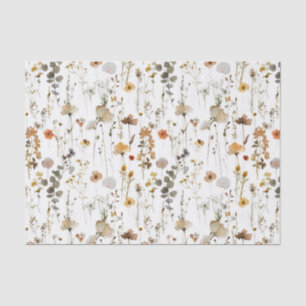 Papel De Seda Boho Wildflower
