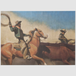 Papel De Seda “Bois para o Mercado” Arte Ocidental por Maynard D