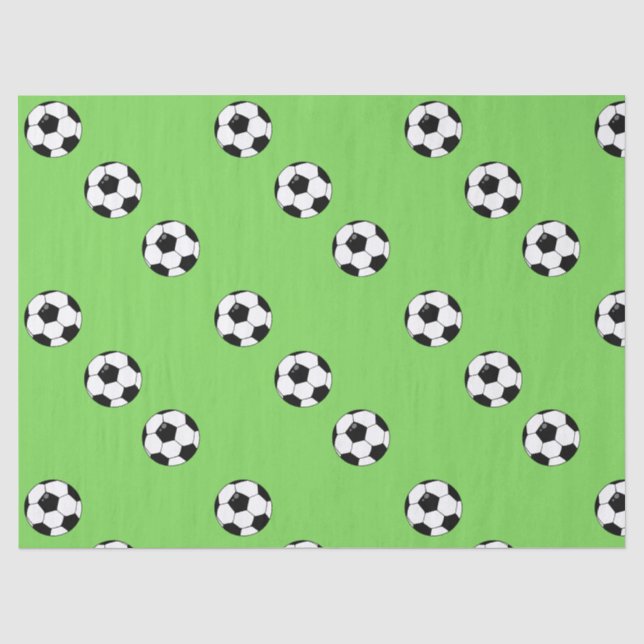 Papel De Seda Bola de Futebol (Frente )