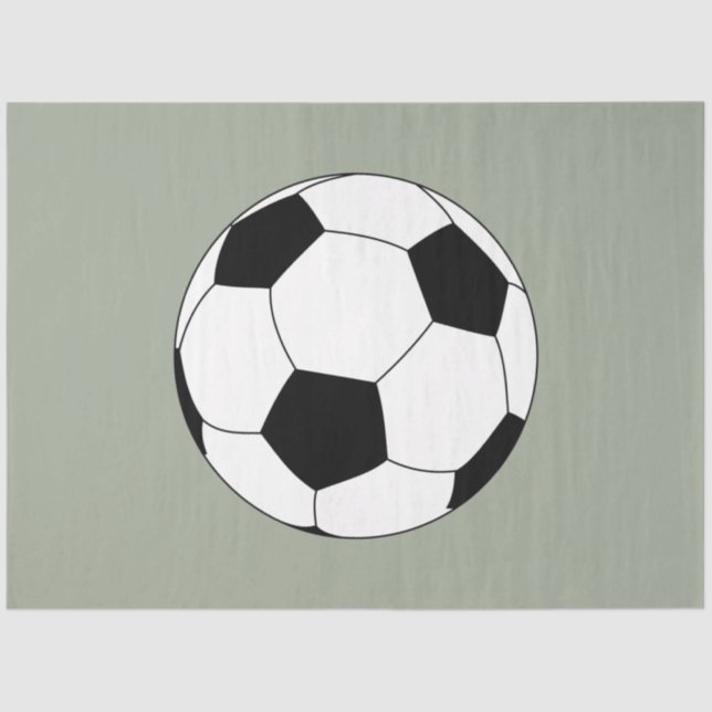 Papel De Seda Bola de Futebol (Futebol) (Frente )