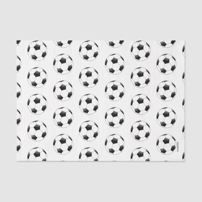 Papel De Seda Bola de Futebol HAMbWG (Frente )