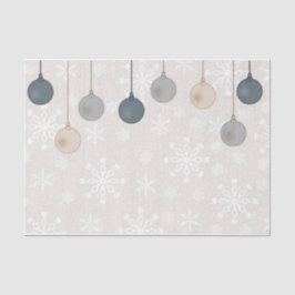 Papel De Seda Bolas de Natal