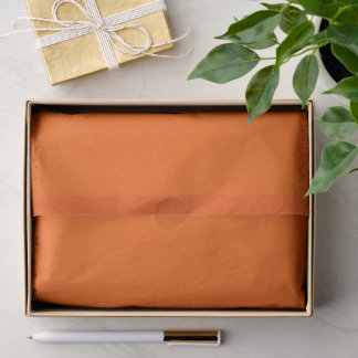 Papel De Seda Bold Deep Shade Of Orange Pop Of Color