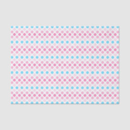 Papel De Seda Bold Transfeminine Pride Flag Colors Polkadots