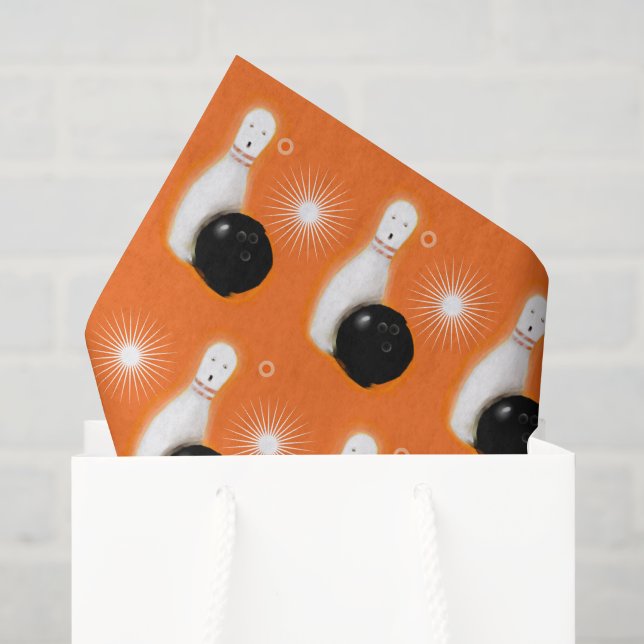 Papel De Seda Boliche de Halloween (Sacola de presentes)