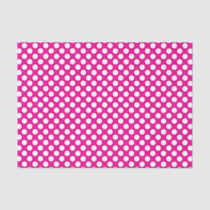 Papel De Seda Bolinhas branca sem falhas - Fundo personalizável