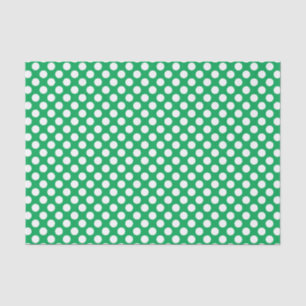 Papel De Seda Bolinhas branca sem falhas - Fundo personalizável