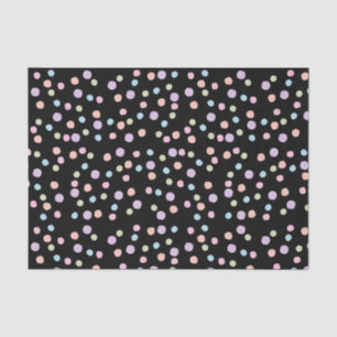 Papel De Seda Bolinhas Colorida, Cód. Água, Cuta Girly Exclusi