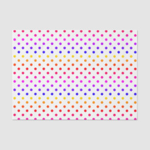 Papel De Seda Bolinhas coloridas