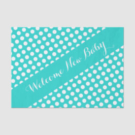 Papel De Seda Bolinhas Cute Padrão