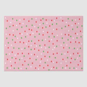 Papel De Seda Bolinhas de Natal Contemporâneas