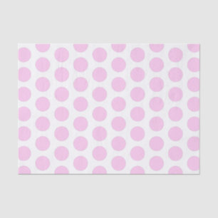 Papel De Seda Bolinhas grande rosa