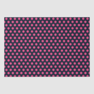 Papel De Seda Bolinhas Rosa
