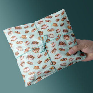 Papel De Seda Bolos De Rico Vitorianos E Doces Vintage