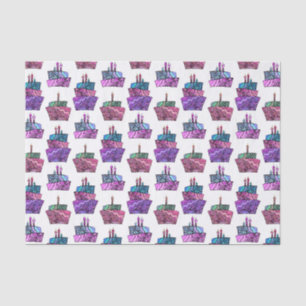 Papel De Seda Bolos Paisley