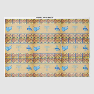 Papel De Seda Bolsa de presentes para o tema das flores de Hanuk