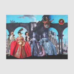 PAPEL DE SEDA BOMBAS ANTIGAS ITALIANAS, MÁSCARAS MASCARADA