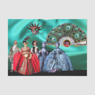 PAPEL DE SEDA BOMBAS ANTIGAS ITALIANAS, MÁSCARAS MASCARADA