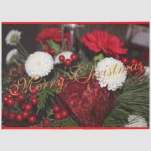 Papel De Seda Bonito e tradicional papa de Natal