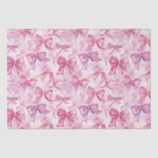 Papel De Seda Bonito Em Arcos De Aquarela Rosa