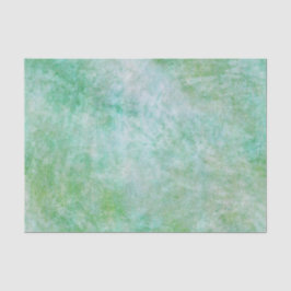 Papel De Seda Bonito Mint Green Watercolor Moderno Simples