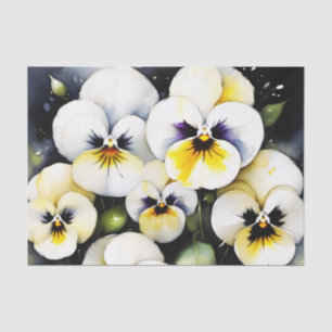 Papel De Seda Bonito pintura em aquarela branca