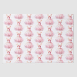 Papel De Seda Bonito vestido de Balé rosa