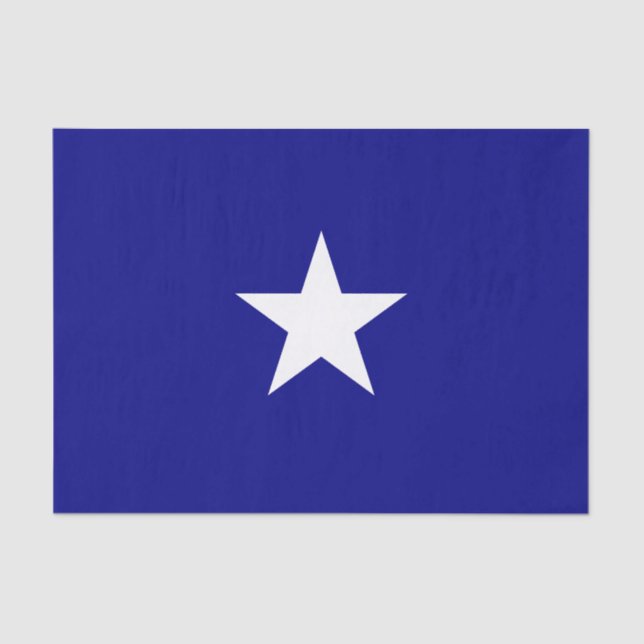 Papel De Seda Bonnie Blue Flag (Frente )