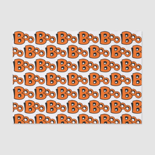 Papel De Seda Boo Pattern (Frente )