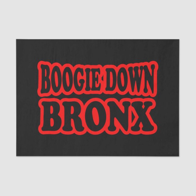 Papel De Seda Boogie Down Bronx, Nova Iorque (Frente )