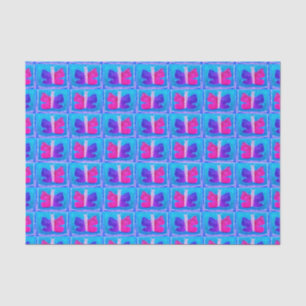 Papel De Seda Borboleta colorida Filtro Miami Base