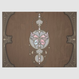 Papel De Seda Borboleta estilizada