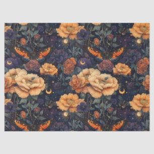 Papel De Seda Borboleta Flor Silvestre Vintage (11)
