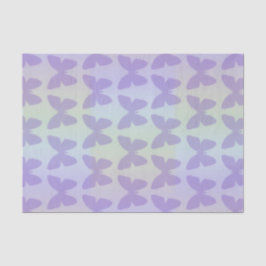 Papel De Seda Borboletas roxas