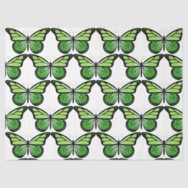 Papel De Seda Borboletas Série Design 6 (Frente )