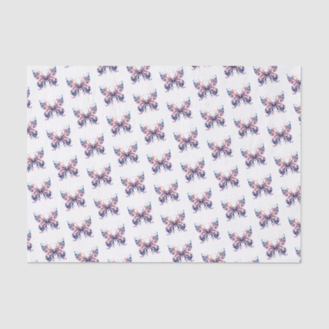 Papel De Seda Borboletas Whimsic (Frente )